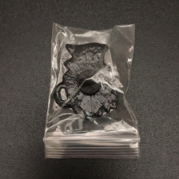 Funny Skull Coffee Mug Cup “Death Before Decaf” Metal Enamel Pin Brooch - Picture 4 of 8